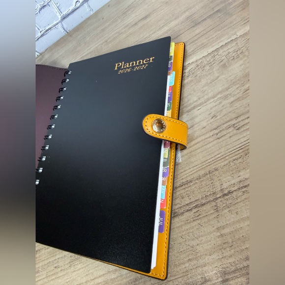 Coach Notebook yellow flowers with a free Planner Set Price Is firm - Picture 14 of 16